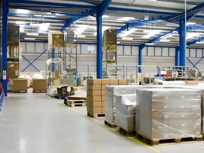 大面积的厂房仓库